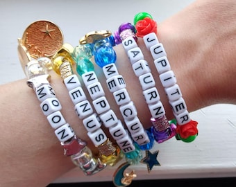 Pulseras inspiradas en el anime Sailor Moon