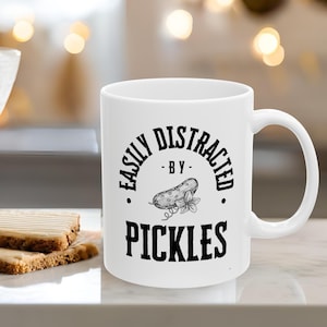 Pickle Lover Mug: Funny Gift for Foodie - 11oz or 15oz