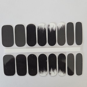 Midnight  Class Semi-Cured Nail Wrap