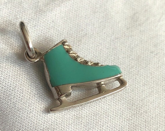 ice skate charm tiffany