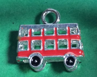 Oxford Mississippi  London Double Decker Bus charm-1