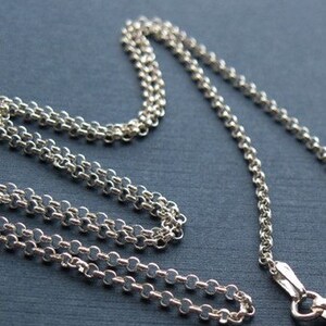 Sterling silver 18 inch Rolo Chain (1.5mm)