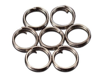 Stainless steel 5mm Split Rings (10 pc)