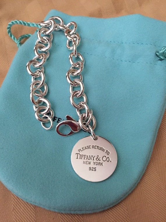 Tiffany & Co. リターントゥ ブレスレット Tiffany and Co. 925 Solid Sterling Silver 