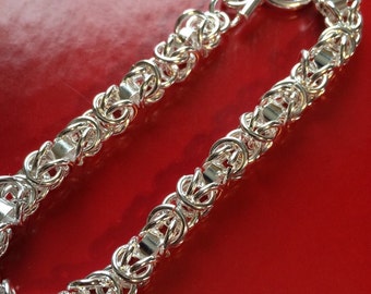 Byzantine Fancy Chainmaille Bracelet