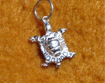 Sterling silver Turtle Charms (1)