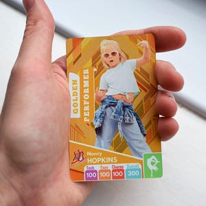Cartão de dança personalizado | Dança | Presente de Páscoa | Presente personalizado | Presente de dança | Presente de balé | Hip hop | Presente para meninas | Presente para crianças | Escola de dança