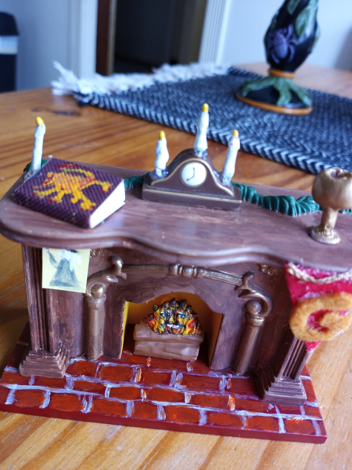 Sirius Black fireplace lights up | Etsy