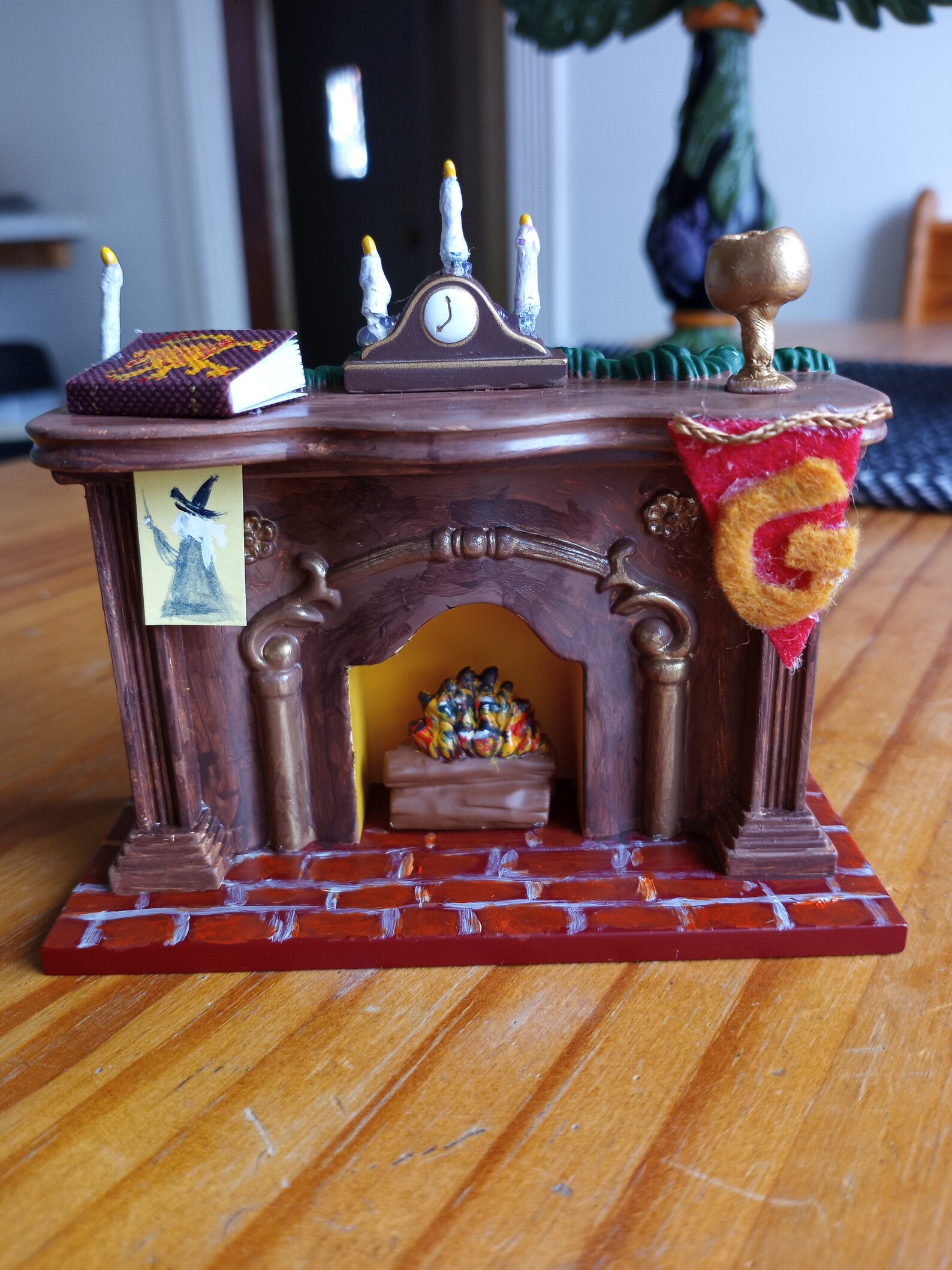 Sirius Black fireplace lights up | Etsy