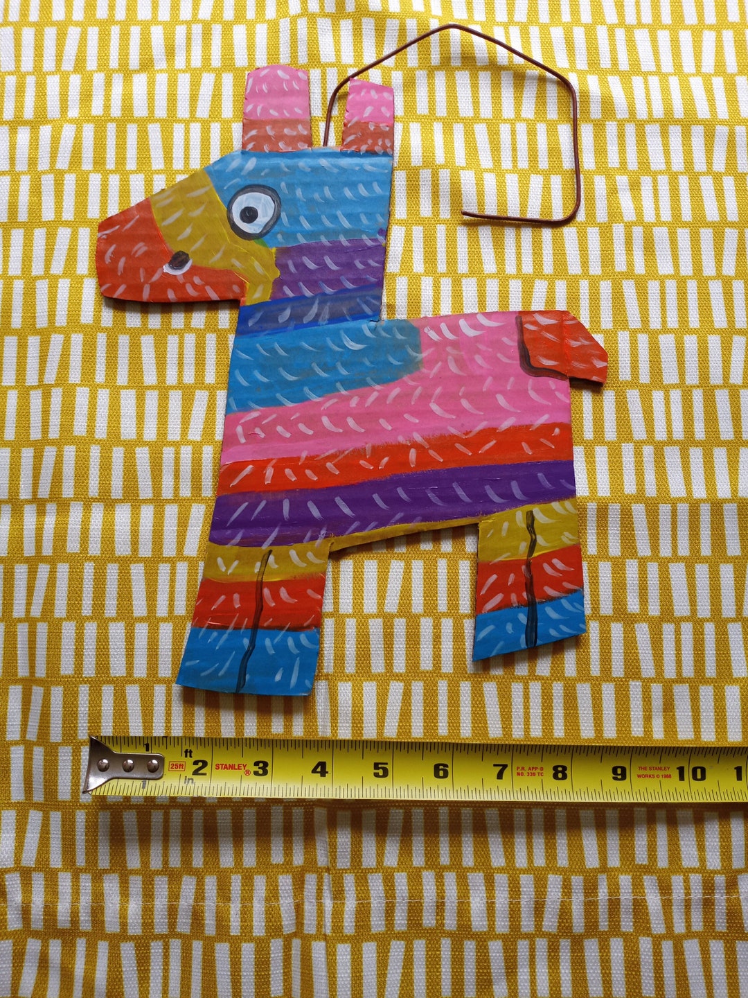 Hand Pinata Knock Knock It's Us Cardboard Prop Hand Painted Pinata - Etsy