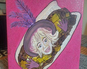 Phyllis Diller original painting