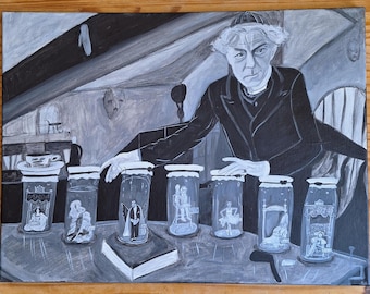 Doctor Septimus Pretorius' Experiments original painting
