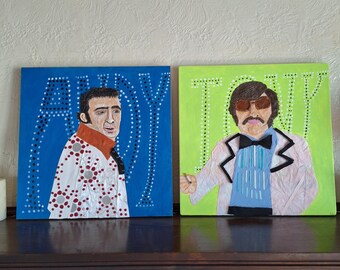 Andy and Tony original paintings