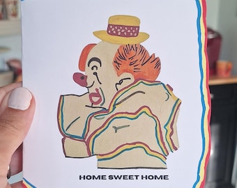 Emos Dairy Mart Peoria Illinois Greeting Card
