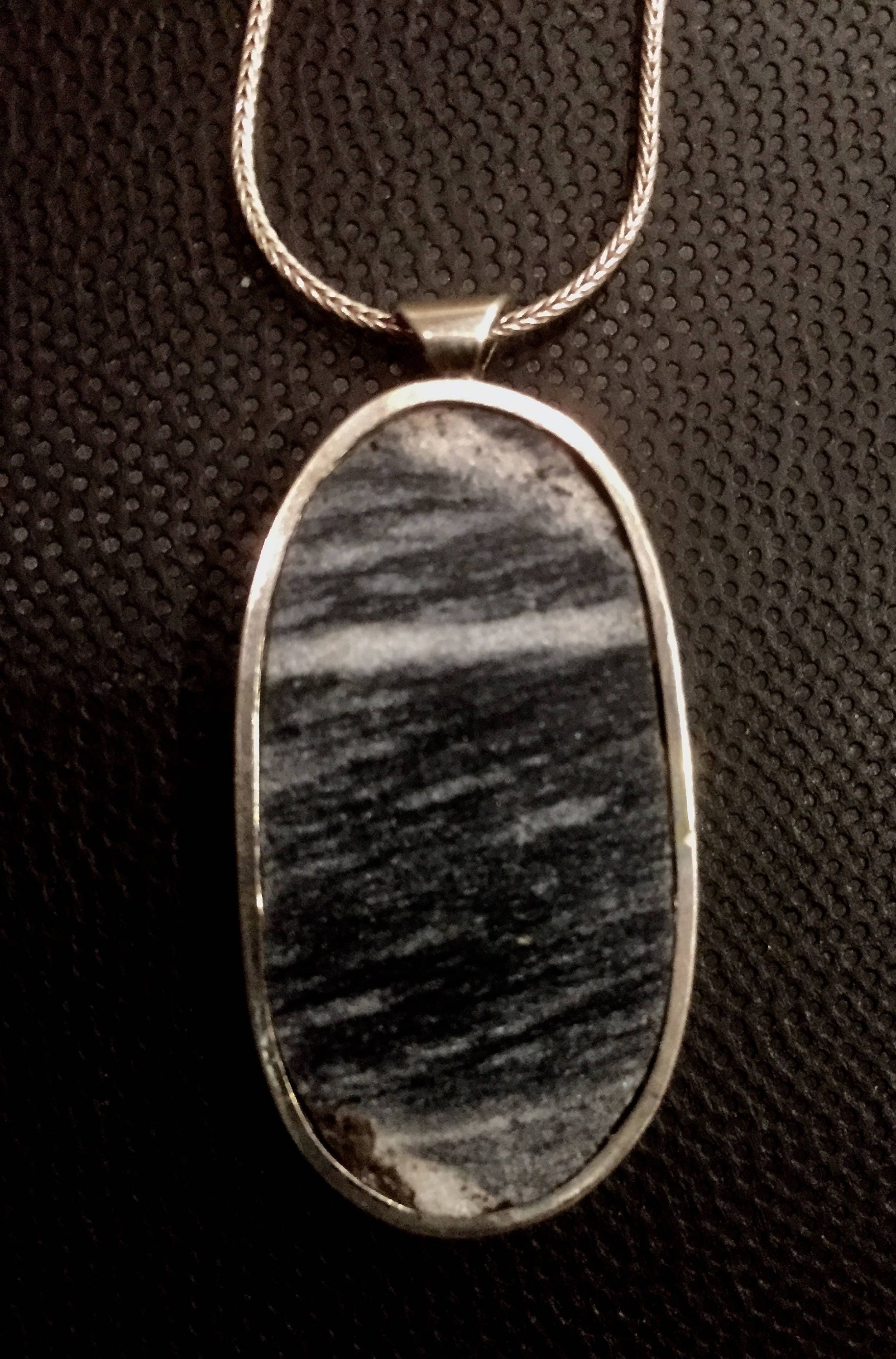 Granite Pendant/Necklace Etsy