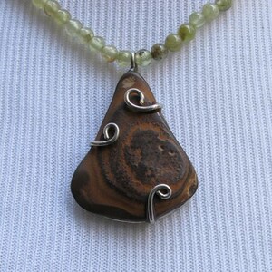 Ancient Geological Rock Pendant (Iron Concretion)