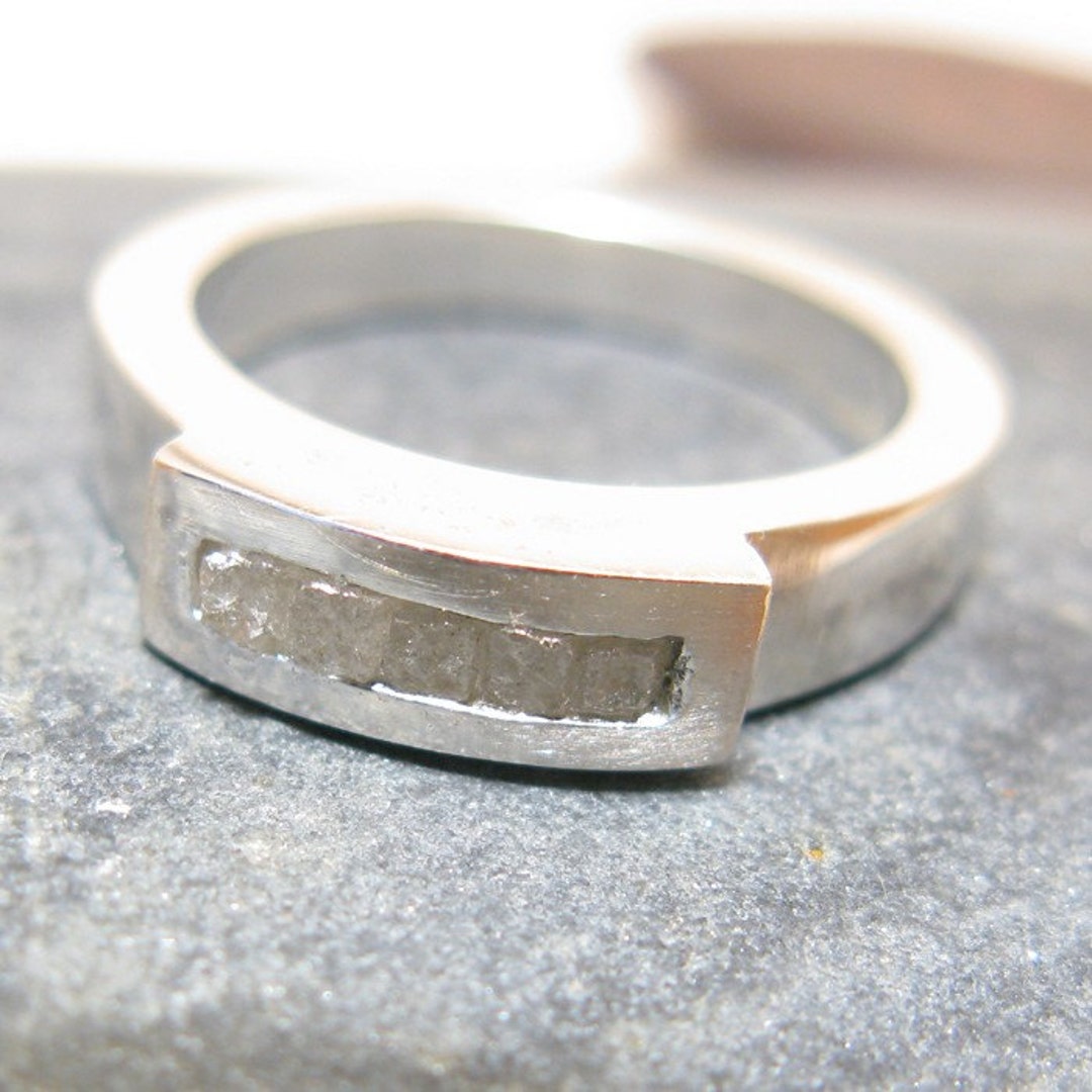 5 Small Rough Diamonds - Etsy