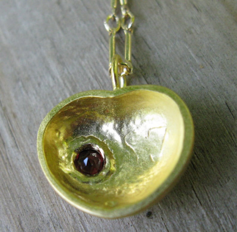 Love Actually Heart Necklace in Gold Plated Etsy