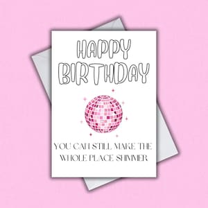 Niedliche Geburtstagskarte für Sie / Alles Gute zum Geburtstag Geschenk für Sie / Eras Merch / 30.Geburtstagsgeschenk / 13.Geburtstagsgeschenk für Tochter Teen / Swiftie