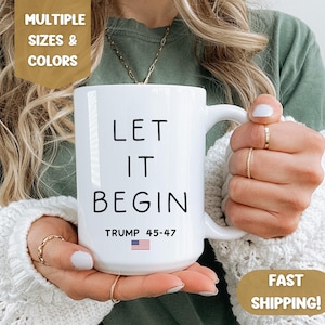 Trump Mugs, Trump Merch, Trump Merchandise, Trump Cup, Trump 47, Trump Coffee Mug, Trump Era, Inauguration Day Coffee Mug, Trump Memorabilia