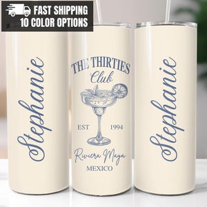 Personalized Birthday Trip Tumbler, Custom Birthday Party Favors, Girls Trip Tumblers, Bestie Birthday Gift, Girls Getaway, Birthday Tumbler