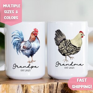 Grandparents Gift, New Grandma, Grandpa Gift, Personalized Mug, Pregnancy Reveal, Promoted to Grandma, Pregnancy Announcement, Papa Mug Gift
