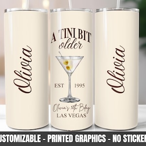 Personalized Birthday Trip Tumbler, Custom Birthday Party Favors, Girls Trip Tumblers, Bestie Birthday Gift, Girls Getaway, Birthday Tumbler