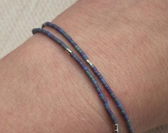 Miyuki Seed Bead Bracelet Set: Dainty Stackable Jewelry