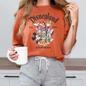 Retro Disneyland Family Trip Shirt: Comfort Colors Vintage Style Bild 2