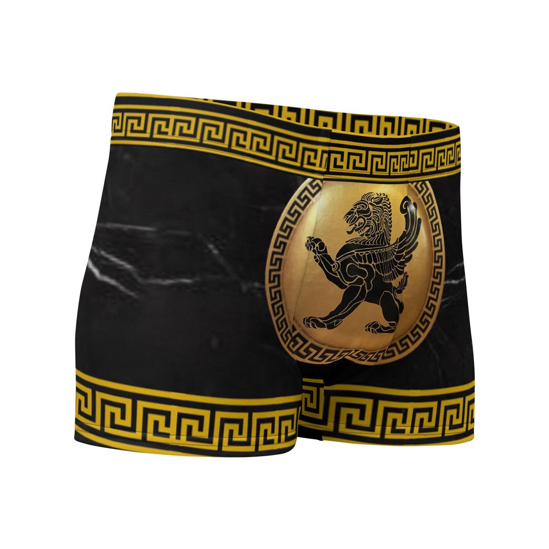 At the Nile | Greek Pattern Boxer Briefs - Etsy