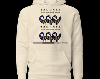 Adinkra Symbol | Sankofa Hoodie