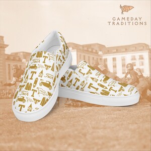 Tech Pattern - Men’s slip-on canvas shoes