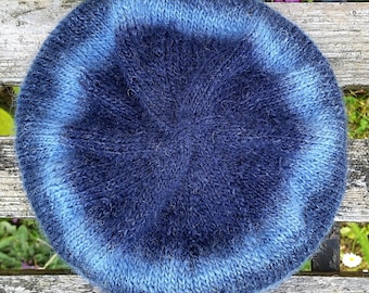 Blue Woolen Stripey Hat