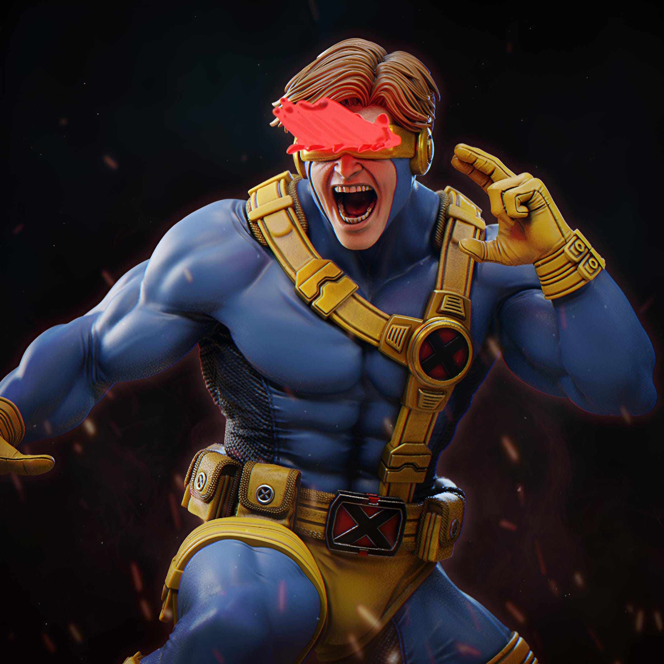 サイクロプス バイザー 公式レプリカ X-MEN MARVEL サイクロプス バイザー 公式レプリカ X-MEN MARVEL 日本未発売!「X-MEN