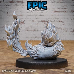 Nouveau-né phénix - Figurines épiques - Donjons et dragons