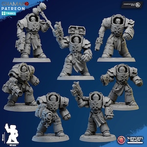 Temple Ranged Exterminators Ghamak Miniatures