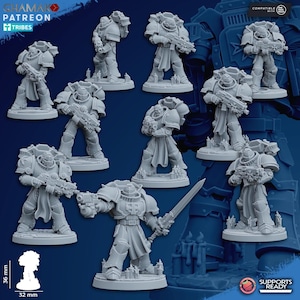 Temple Militum - Ghamak Miniatures Grimdark Void Marines