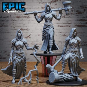 Storm Giantess Set - Epic Miniatures - Dungeons and Dragons
