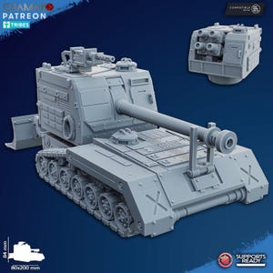 Self-Propelled Artillery Mortar & Cannon - Ghamak Miniatures