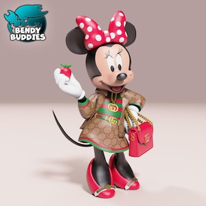 Fashion Girl Mouse - Collectible Fanart Statue - Bendy Buddies