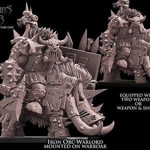 Iron Orc Warlord - Avatars of War