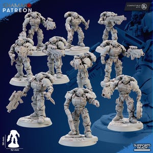 Imperators Incursor - Ghamak Miniatures Grimdark Void Marines