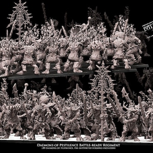 Daemons of Wrath Battle Ready regiment - Avatars of War