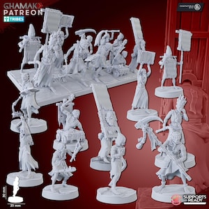 Empire Penitents - Empire Proxy - Ghamak Miniatures