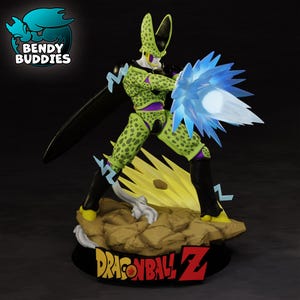Perfect Cell - DBZ - Collectible Fanart Statue - Bendy Buddies