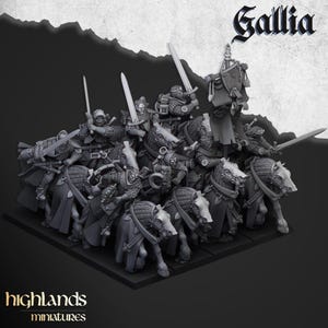Gallia Questing Knights - Highlands Miniatures - Breton Proxies