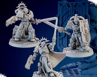 Sword Brothers - Ghamak Miniatures Grimdark Void Marines