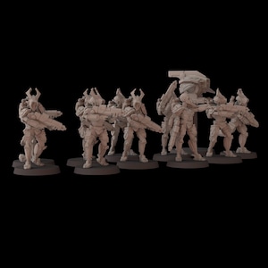 Shock Warrior - Tau Proxy - Fantasy Cult Miniatures