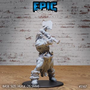 Jotun Frost Giant - Epic Miniatures - Dungeons and Dragons