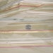 4761 DISCOUNT UPHOLSTERY FABRIC - French Silk Satin Stripe - Cut Piece Remnant -